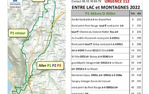 P1 44 kms D 460m  Entre Lac&Montagnes 